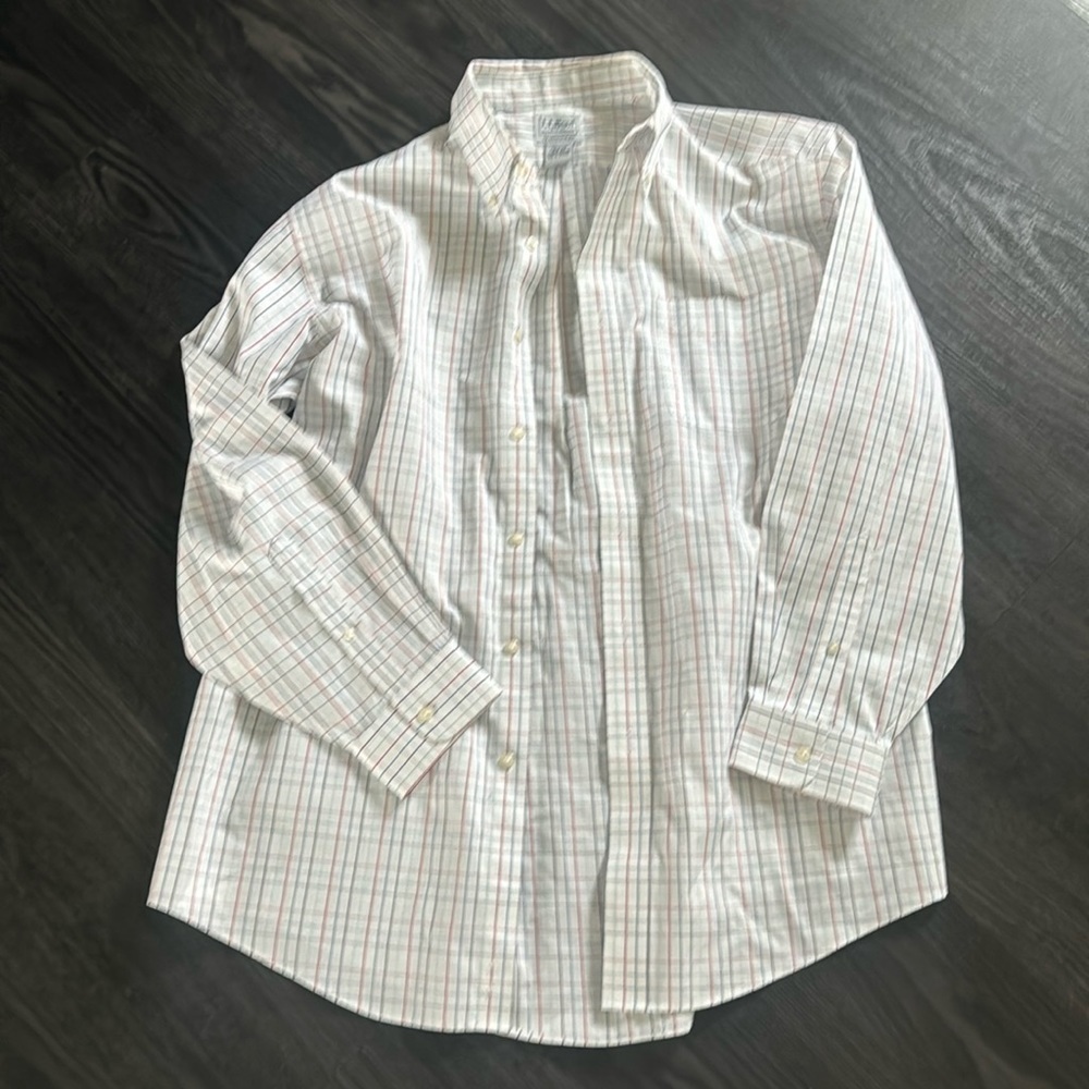 🍍L.L.BEAN TRADITIONAL FIT BUTTON DOWN🍍SIZE 161/2-33🍍Y-1